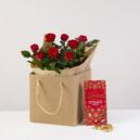Romantic Rose Plant Gift Set flowers